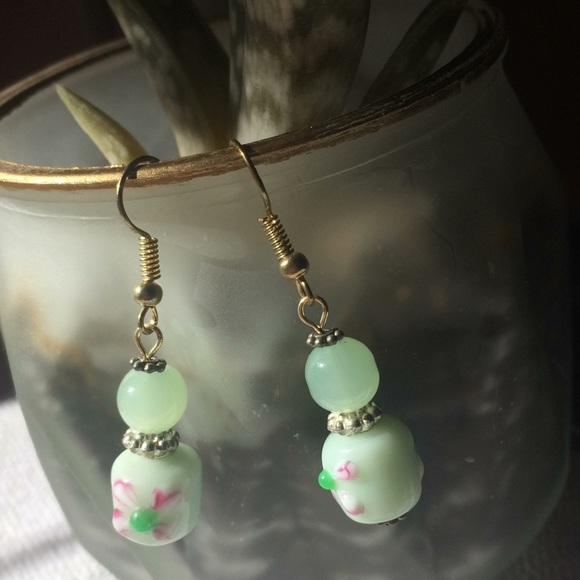 Set of earrings and bracelet - Picture 2 of 3